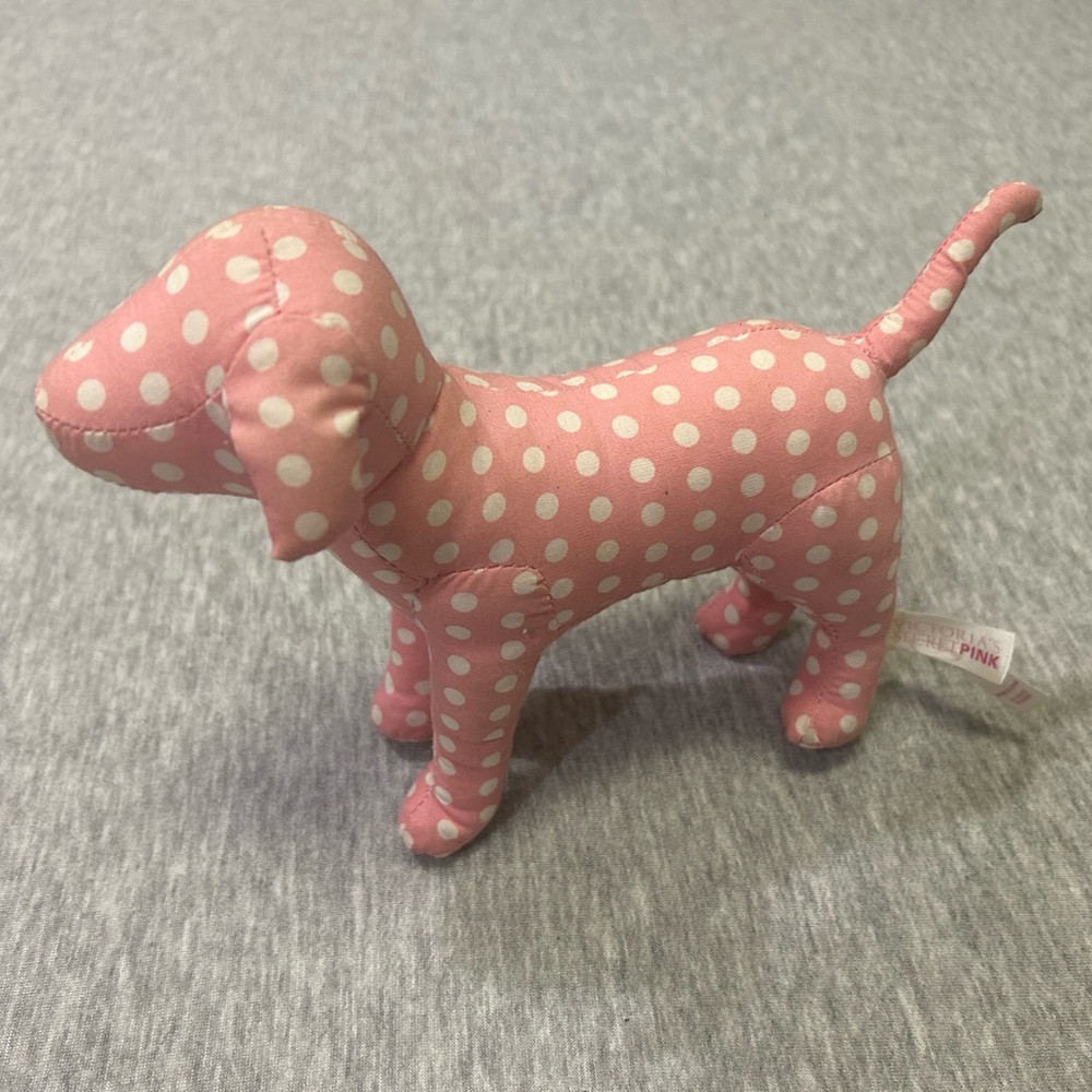 FIRST EDITION 2001 Victoria’s Secret PINK Nation Stuffed Plush Dog RARE